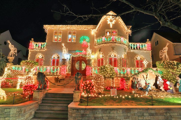 Vea las brillantes luces de Brooklyn
