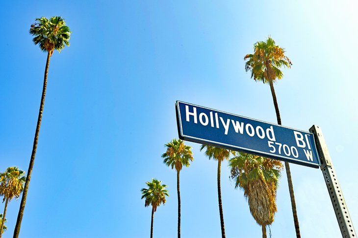 Vea las estrellas en Hollywood Boulevard