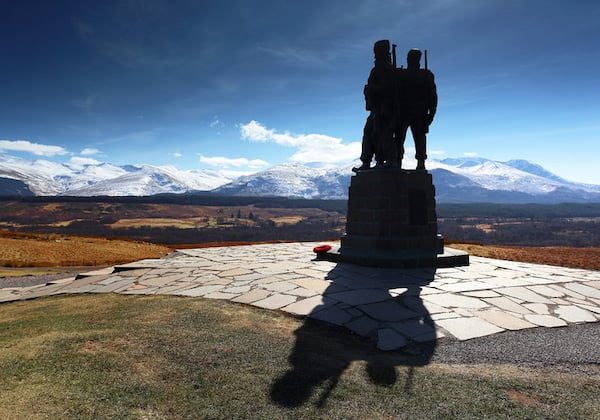 Vea las vistas desde Spean Bridge