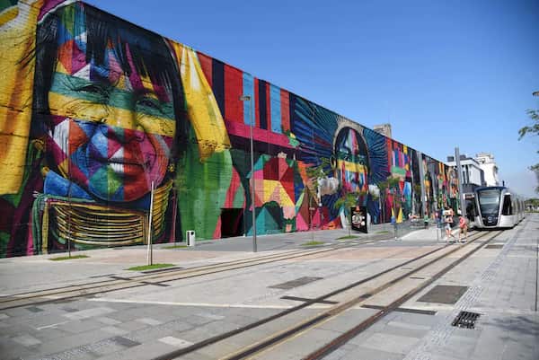 Ver el muro de graffiti