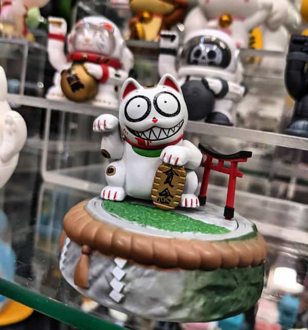 Ver los gatos en el Museo Lucky Cat