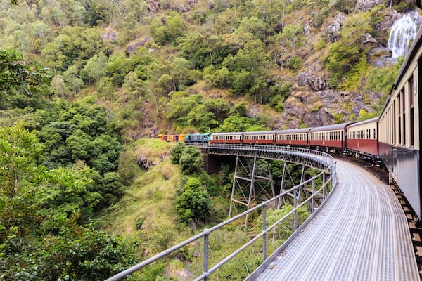 Viaje panorámico en tren por Kuranda 3
