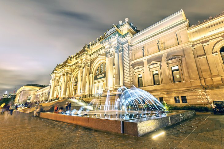 Visita un museo - ciudad de Nueva York en invierno