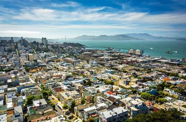 Vistas desde la Torre Coit