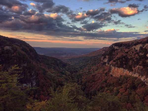 West Rim Loop de Cloudland Canyon