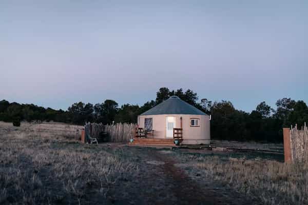 Yurta del rancho Khaya Jabula-Lugares para Alojarse en Nuevo México