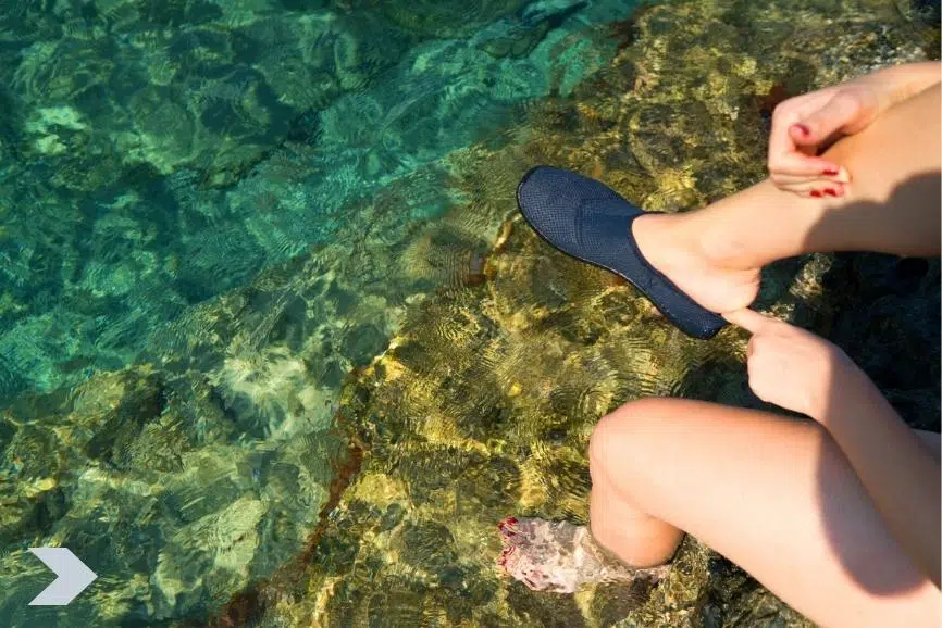 Zapatos de agua