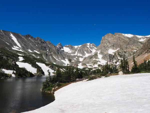 Zona de travesía de los Cuatro Lagos -Lugares para Acampar en Invierno en Colorado