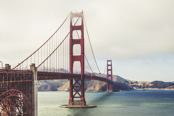 al puente Golden Gate y Fort Point