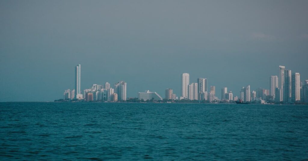 cartegena desde el mar