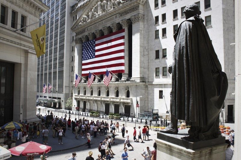 entrada de wall street nueva york