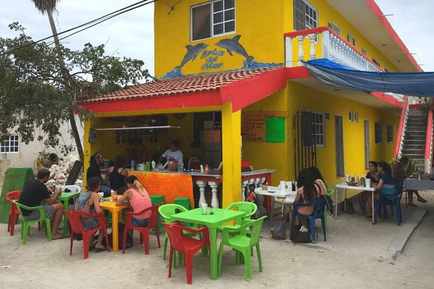Ceviches La Chingada, one of the best restaurants in Holbox mexico
