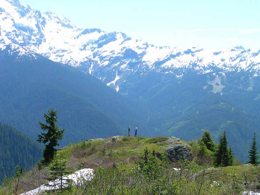Sendero de la montaña de las cabras