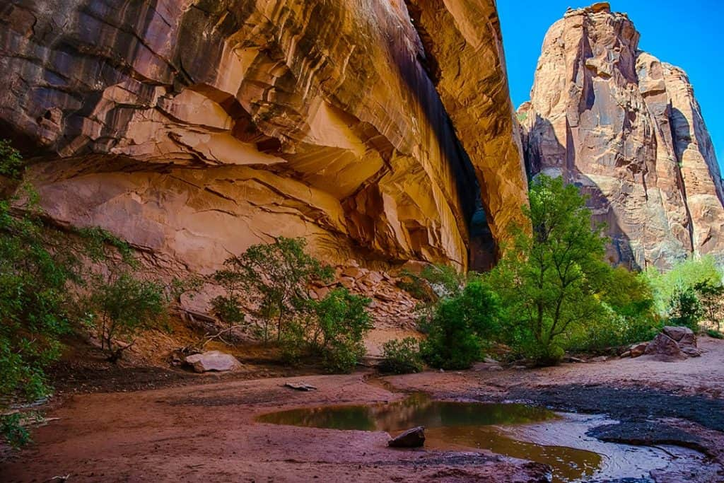 Cañón Grandstaff-caminatas en el Parque Nacional Arches