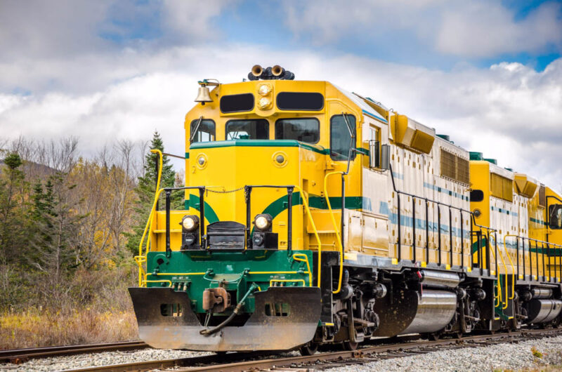 Embárquese en un viaje en tren mágico en North Conway, New Hampshire