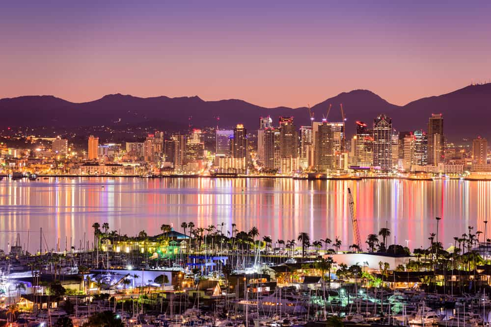 Escapa del frío en la soleada San Diego, California