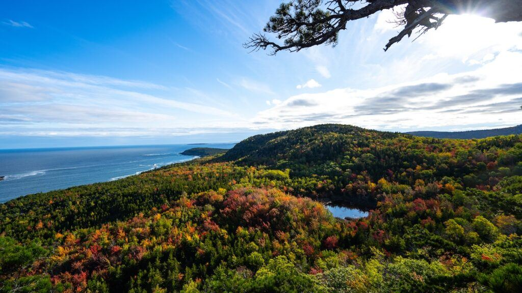 Mejores Lugares para Visitar en Julio en EE.UU Parque Nacional Acadia, Maine