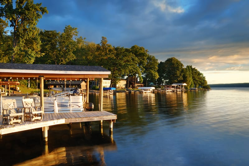 Mejores Lugares para Visitar en Julio en EE.UU Finger Lakes