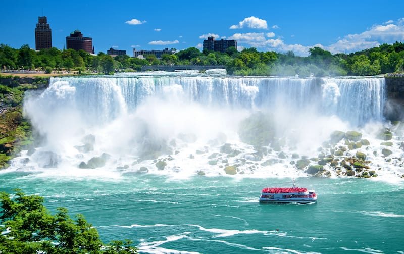 Mejores Lugares para Visitar en Agosto en EE.UU Cataratas del Niágara