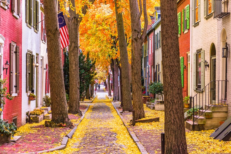 Lugares para Visitar en Octubre en EE.UU 
Philadelphia