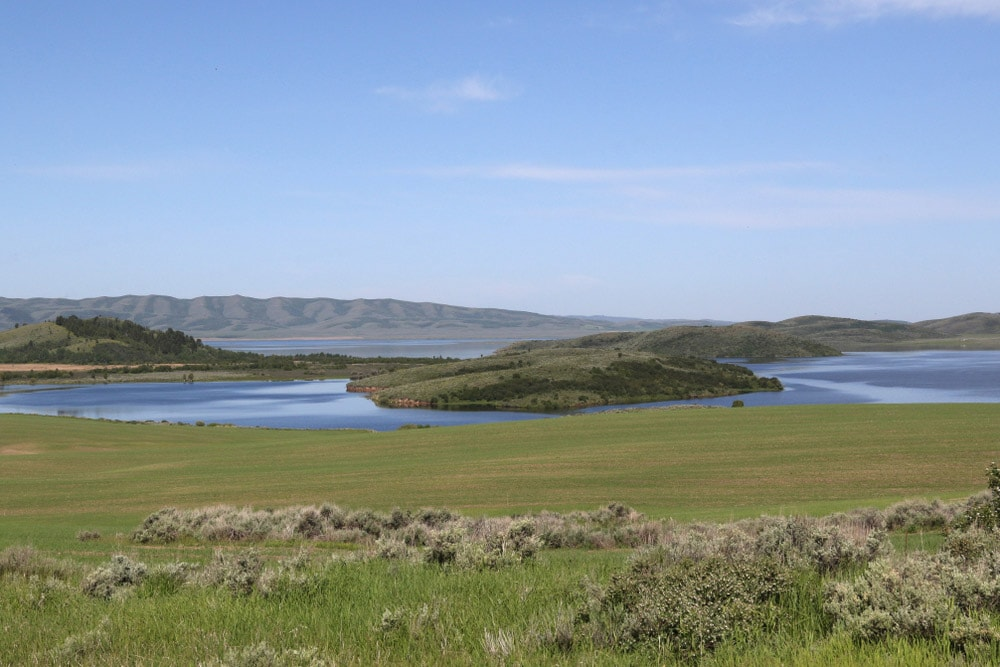 Campamento del embalse Blackfoot