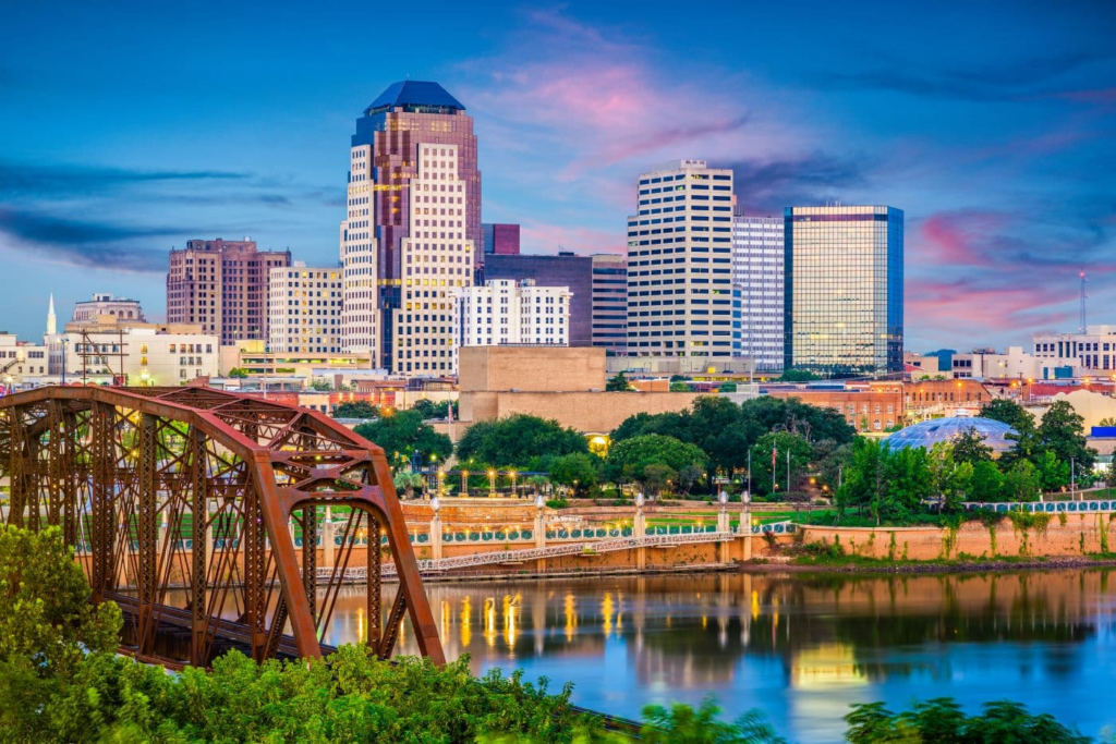Viajes de fin de semana por carretera desde Nueva Orleans Shreveport, Luisiana