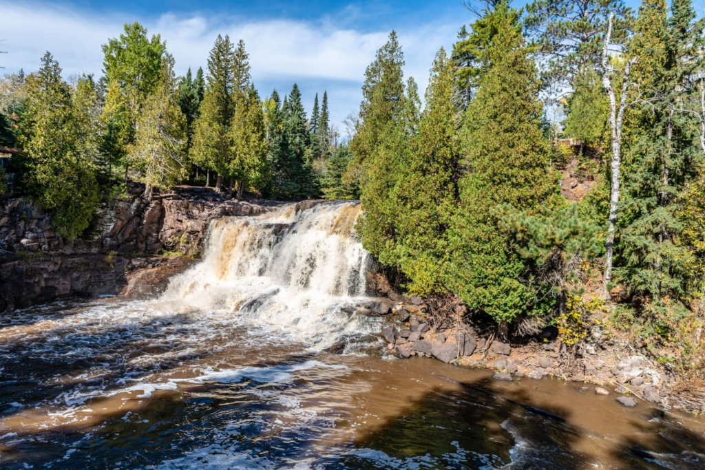 Acampar Cerca de Duluth Parque Estatal Gooseberry Falls
