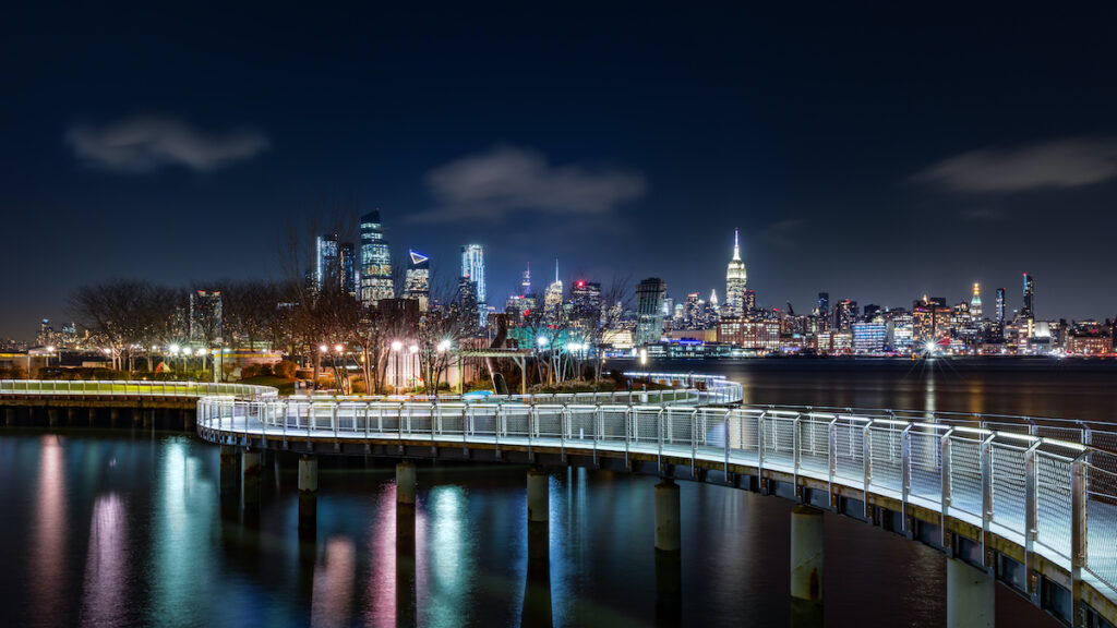 Lugares románticos en Nueva Jersey Hoboken