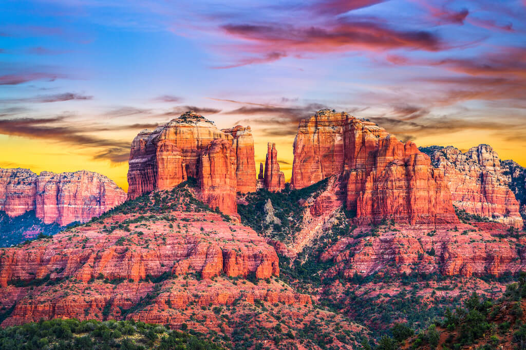 Sedona, Arizona, para disfrutar de las vistas de Red Rock