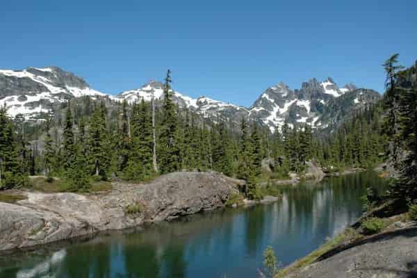 lago Spectacle-caminatas en el desierto de Alpine Lakes