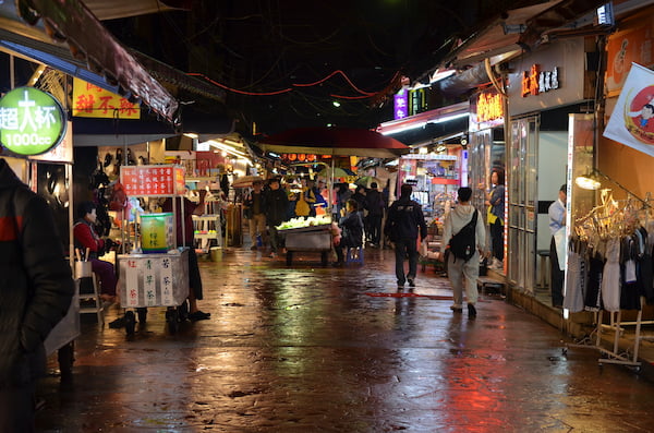 mercados nocturnos de Taipei 6