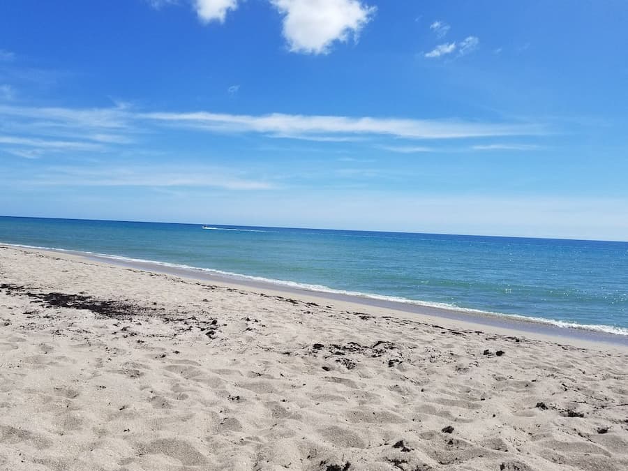 playa nudista Playa de Blind Creek en Fort Pierce en florida