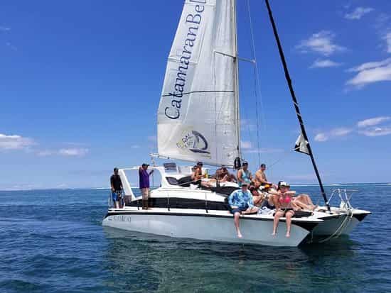 vela en Ambergris Caye en Belice