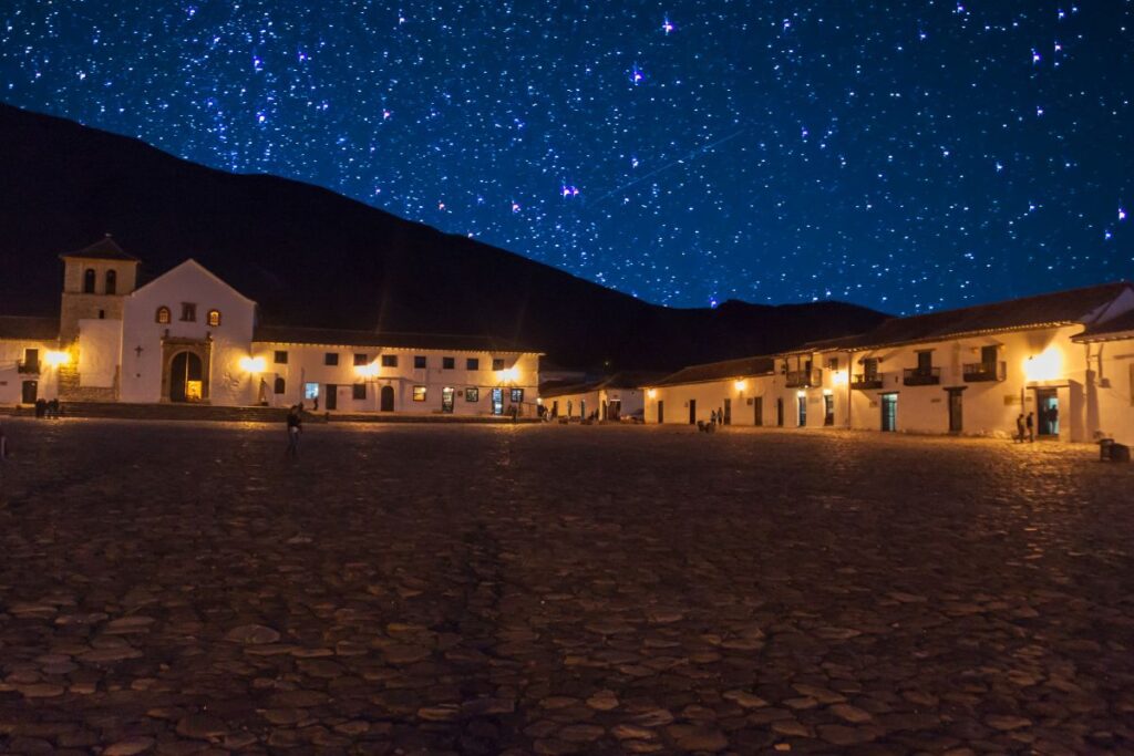 ver las estrellas en villa de leyva