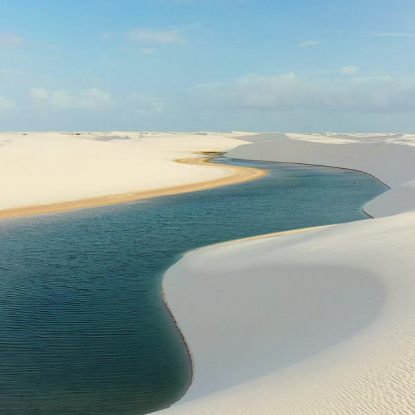 Agua-entre-las-dunas-3 Visita el parque nacional de los Lençóis Maranhenses en Brasil