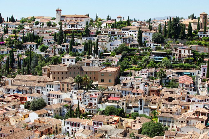 Albaicin-y-Mirador-de-San-Nicolas 14 Principales atracciones turísticas de Granada en España