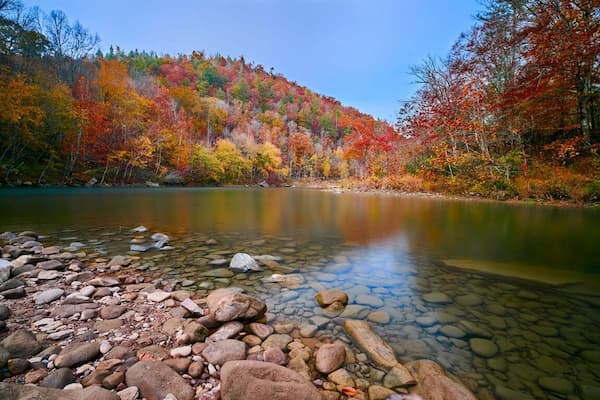 Area-de-recreacion-y-rio-nacional-Big-South-Fork 12 Mejores Lugares para VER los Colores de Otoño en Tennessee