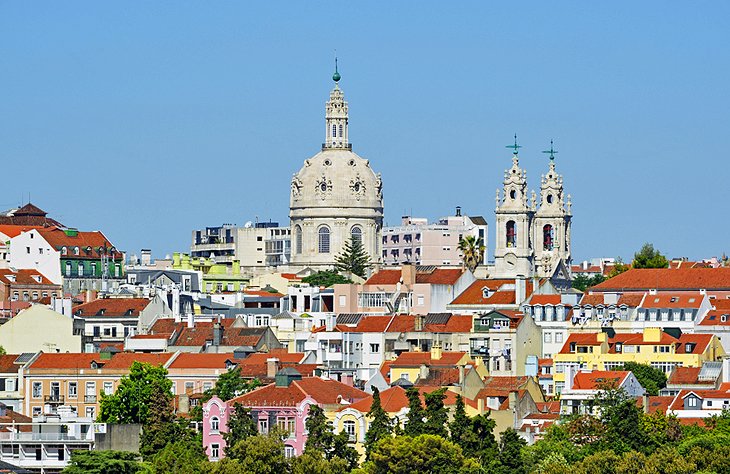 Basilica-de-las-Estrellas 25 Principales atracciones turísticas de Lisboa en Portugal