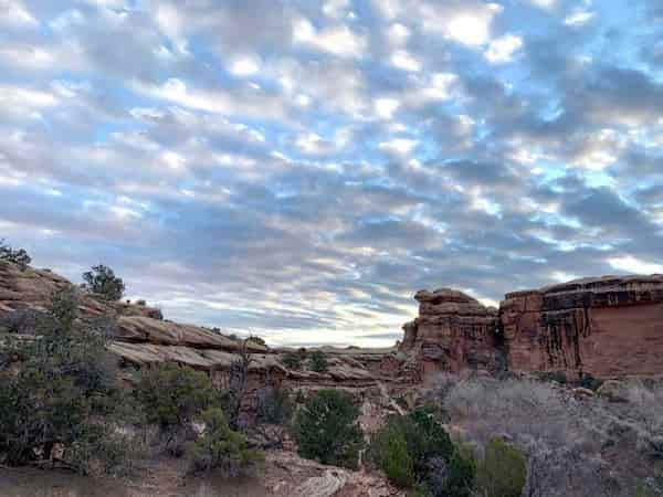 Bucle-del-Canon-Perdido 6 Rutas para Mochileros en el Parque Nacional Canyonlands, Utah