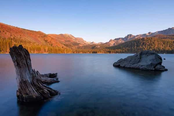 Campamento-del-lago-Mary 7 Lugares para Acampar en Mammoth Lakes, California