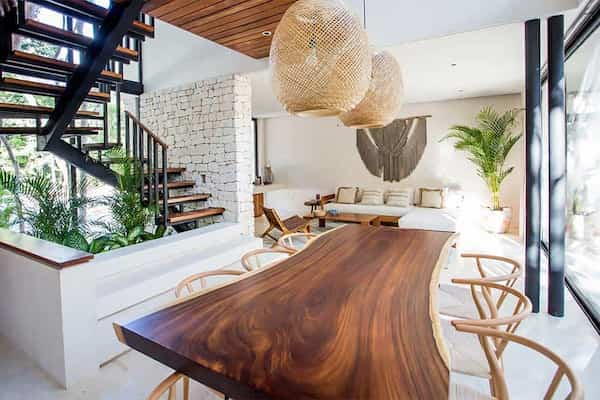 Casa-en-La-Privada 9 Mejores Casas Vacacionales en Tulum, México