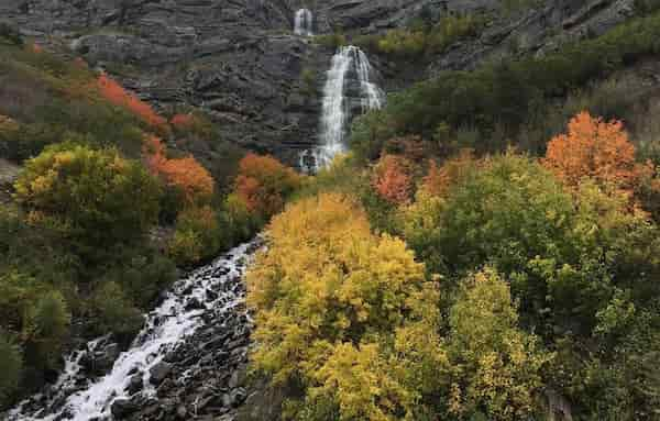 Cascadas-Velo-de-Novia 15 Refrescantes Cascadas en Utah