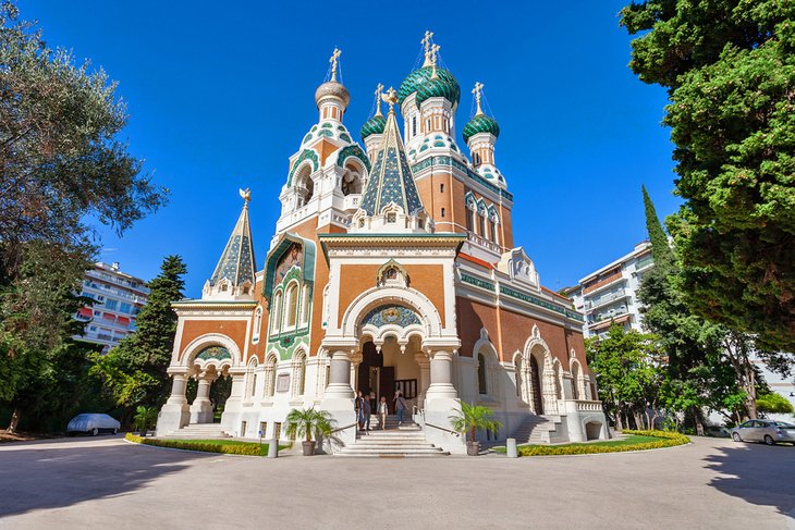 Catedral-Ortodoxa-Rusa-de-San-Nicolas 18 Principales atracciones turísticas de Niza en Francia