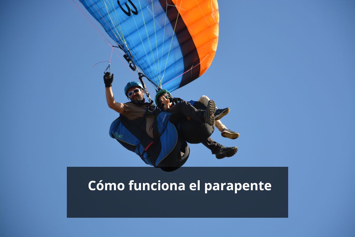 Cómo funciona el parapente