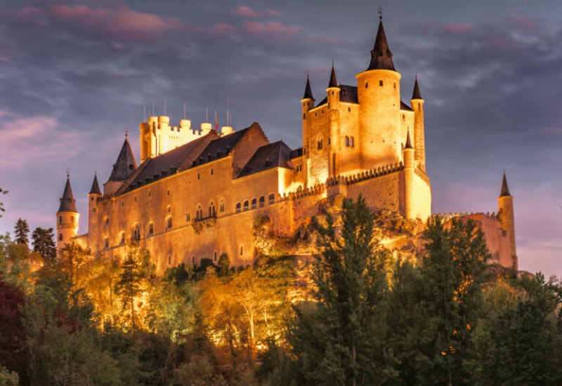 El castillo español que inspiró a Disney