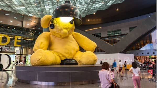 El-oso-de-peluche-como-centro-de-mesa Conoce el Aeropuerto Internacional Hamad en Doha, Qatar