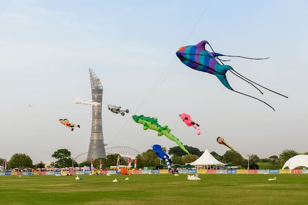 Festival-Internacional-de-Cometas-Aspire Los Mejores Festivales en Qatar que no te puedes Perder