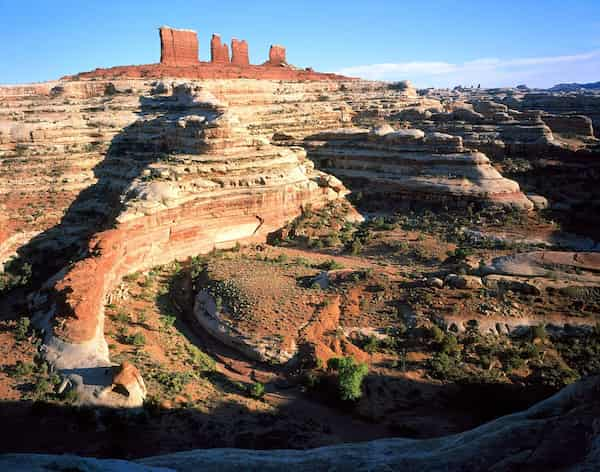 Gotas-de-chocolate-y-escena-de-cosecha 6 Rutas para Mochileros en el Parque Nacional Canyonlands, Utah