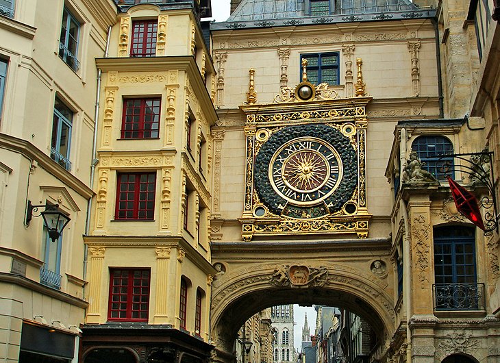 Gran-Torre-del-Reloj 11 Principales atracciones turísticas en Rouen, Francia