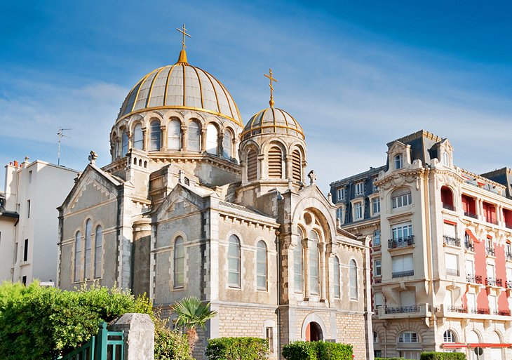 Iglesia-ortodoxa-de-Biarritz 16 Atracciones turísticas de Biarritz en Francia